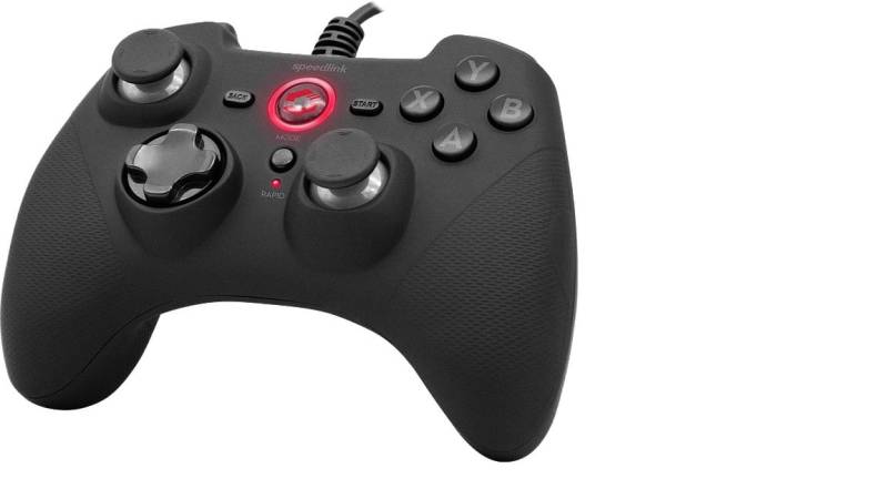 Speedlink - Rait Gamepad For Pc/Ps3/Switch Rubber