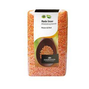 Cosmoveda Røde Linser (masoor Dal) ø - 500 G