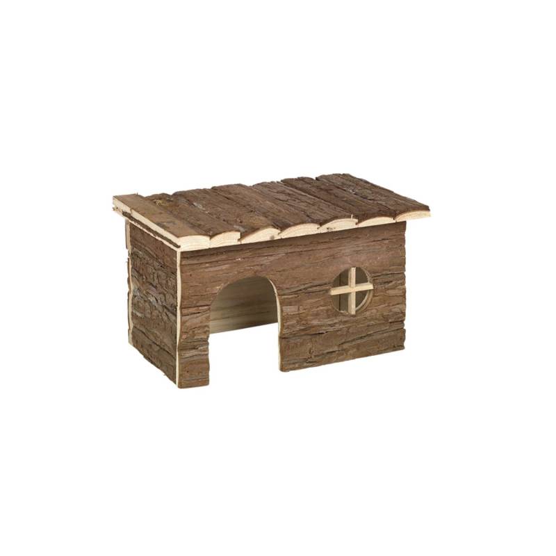 Woodland Gnaver Træ Hus Chappy - 28 × 16 × 18 Cm - Nobby