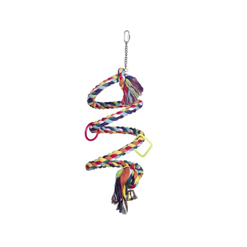 Fuglelegetøj - Gynge Spiral 3,5x225cm - Nobby