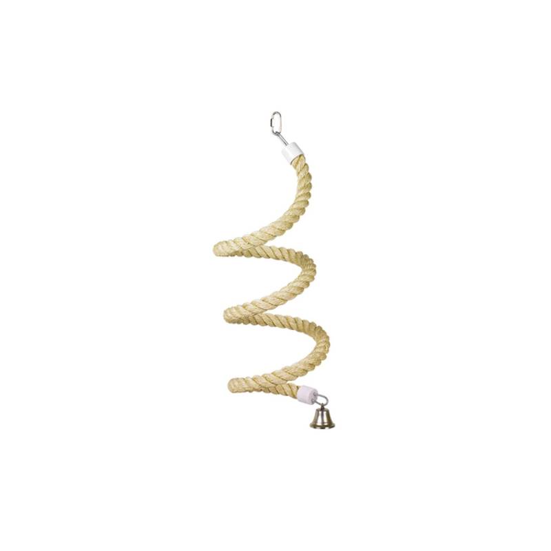 Fuglelegetøj, Rebspiral - Beige - 173 Cm - Nobby
