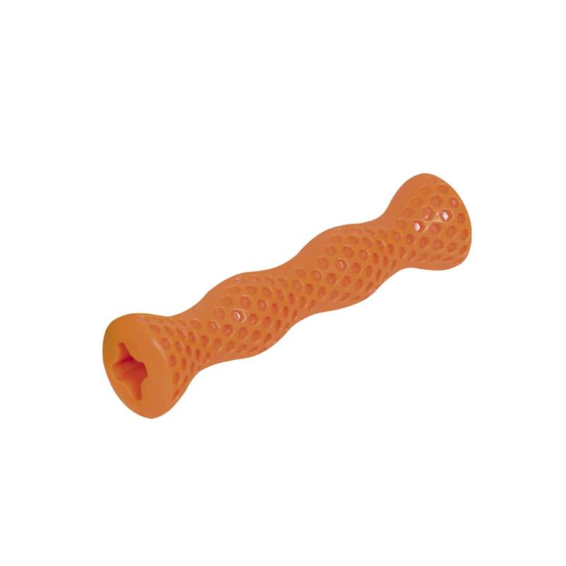 Hundelegetøj, Rubber Line Stick Wave - Orange - 17,5 Cm - Nobby