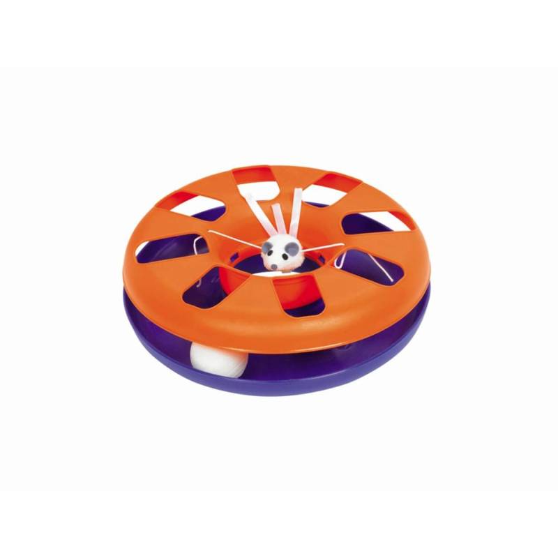 Kattelegetøj M. Plysmus Og Bold, ø 24 Cm - Nobby
