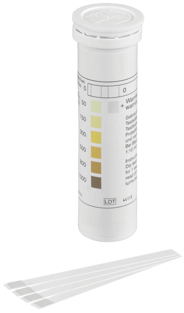 Rems Testpinde H2o2 0-1000mg/L 100/Pk