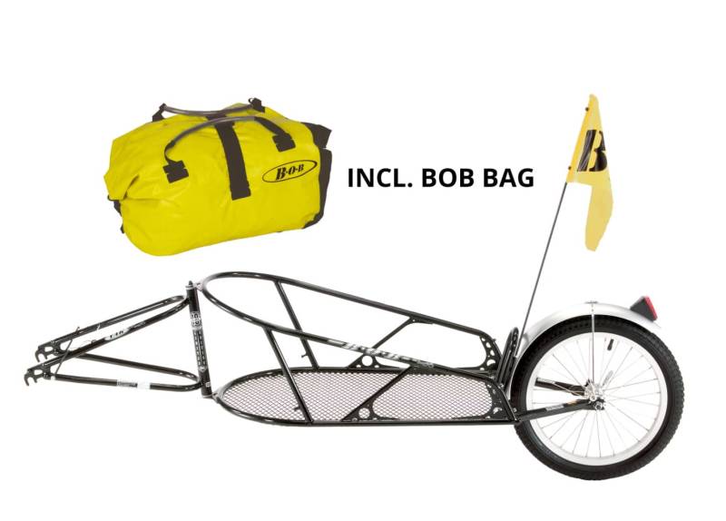 Bob Yak Anhænger Inkl. Taske, Sort, 26"