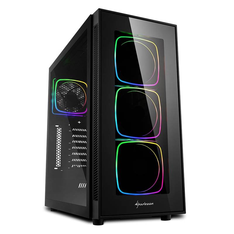 Sharkoon Tg6 Rgb Atx Kabinet - Geekd.dk