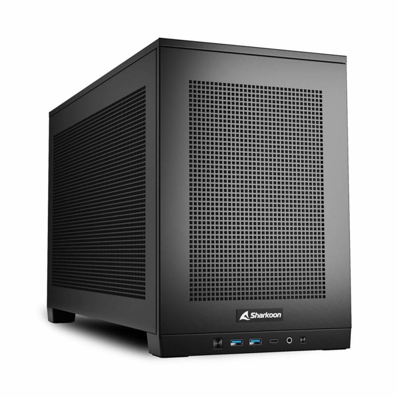 Sharkoon Rebel C20 Itx Rgb, Tower Case (black) Kabinet - Geekd.dk