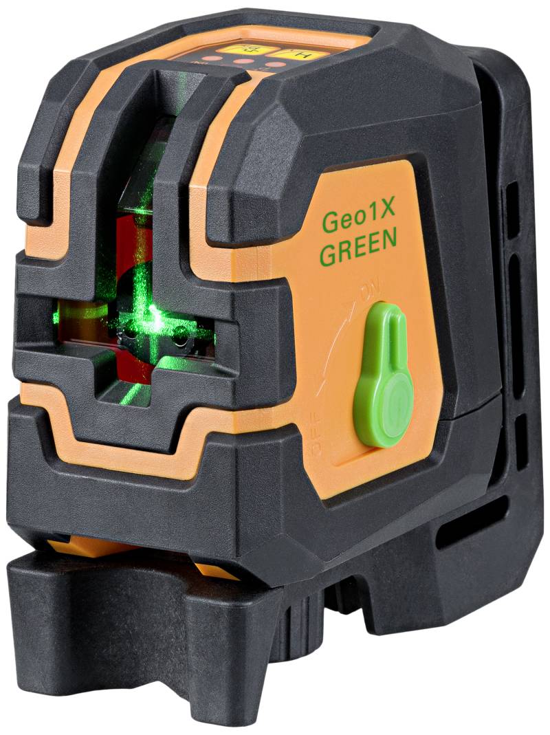 Geo1x Krydslaser Med Grøn Laserstråle - Geo-Fennel