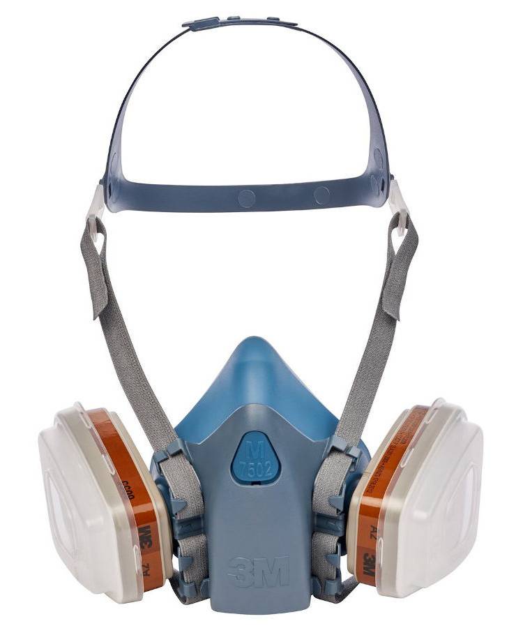 3m 7523m Startsæt M/ 7500 Halvmaske Str. M Og A2 + P3 Filtre