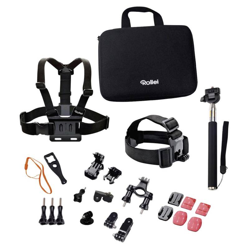 Rollei Actioncam Accessories Kit Outdoor Actionkamera-Monteringssæt