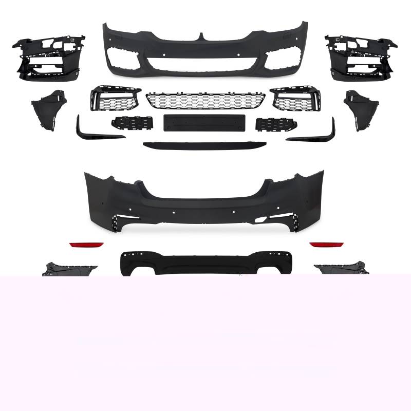 Jom Body Kit I Sport-Design Med Pdc-Huller Og Sra Til Bmw 5 Serie G30, 2017