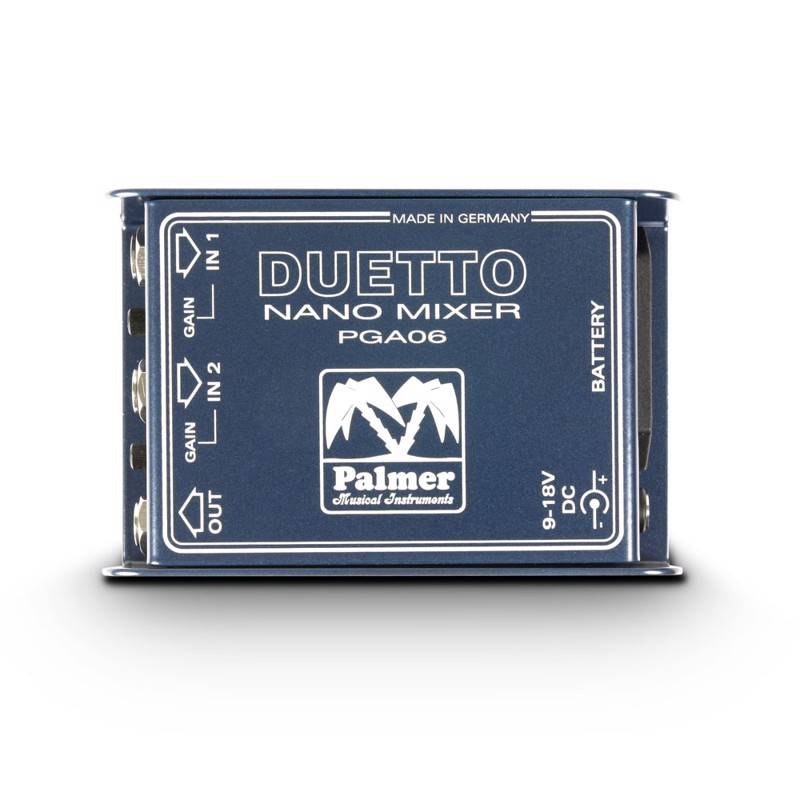 Nano Mixer For Guitars And Line Signals - Palmer Mi