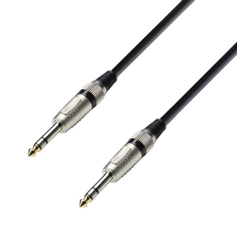 Ah Audio Cable 6.3 Mm Jack Stereo To 6.3 Mm Jack Stereo 6 M - K3 Bvv 0600 - Adam Hall Kabler