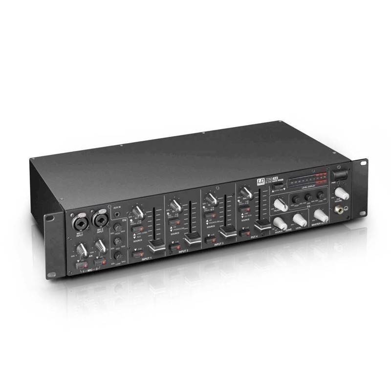 Ld 19" 2-Zone Mixer 2u - Zone 423 - Ld Systems