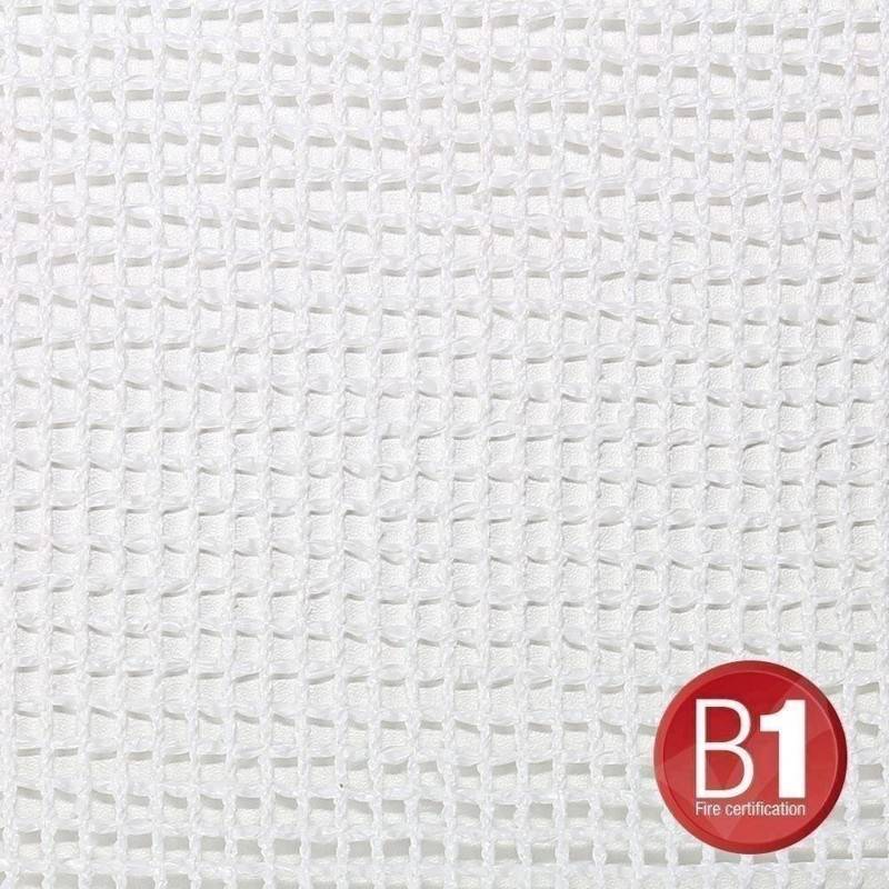Adam Hall Gauze, Material 201 3x4m With Eyelets, White - 0156 X 34 W - Adam Hall Tilbehør