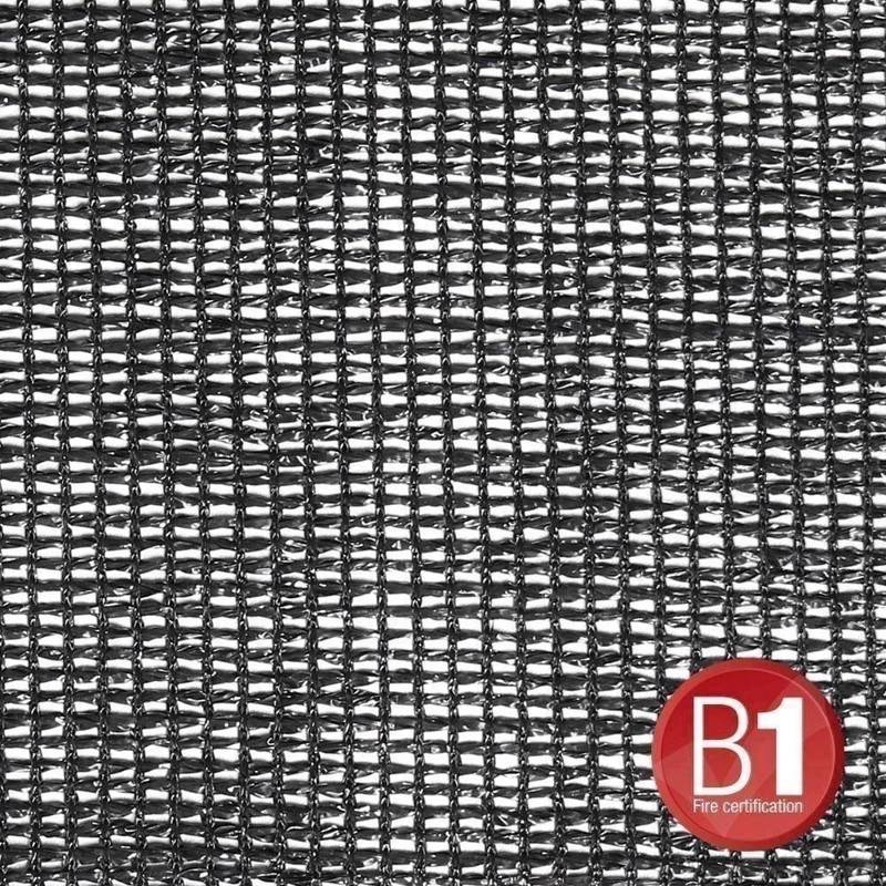 Adam Hall Gauze, Material 202 3x4m With Eyelets, Black - 0157 X 34 B - Adam Hall Tilbehør