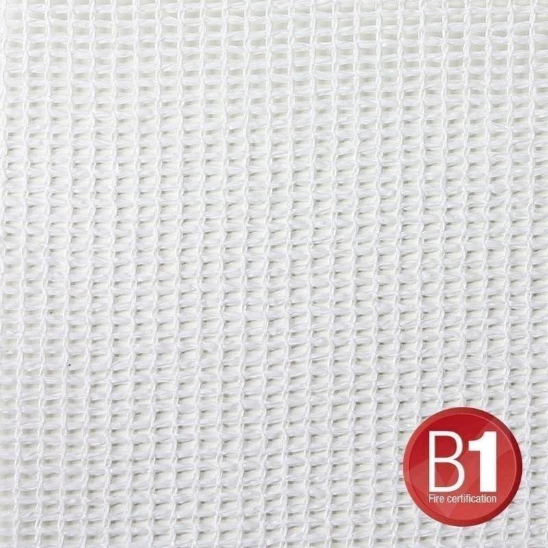 Adam Hall Gauze, Material 202 3x4m With Eyelets, White - 0157 X 34 W - Adam Hall Tilbehør