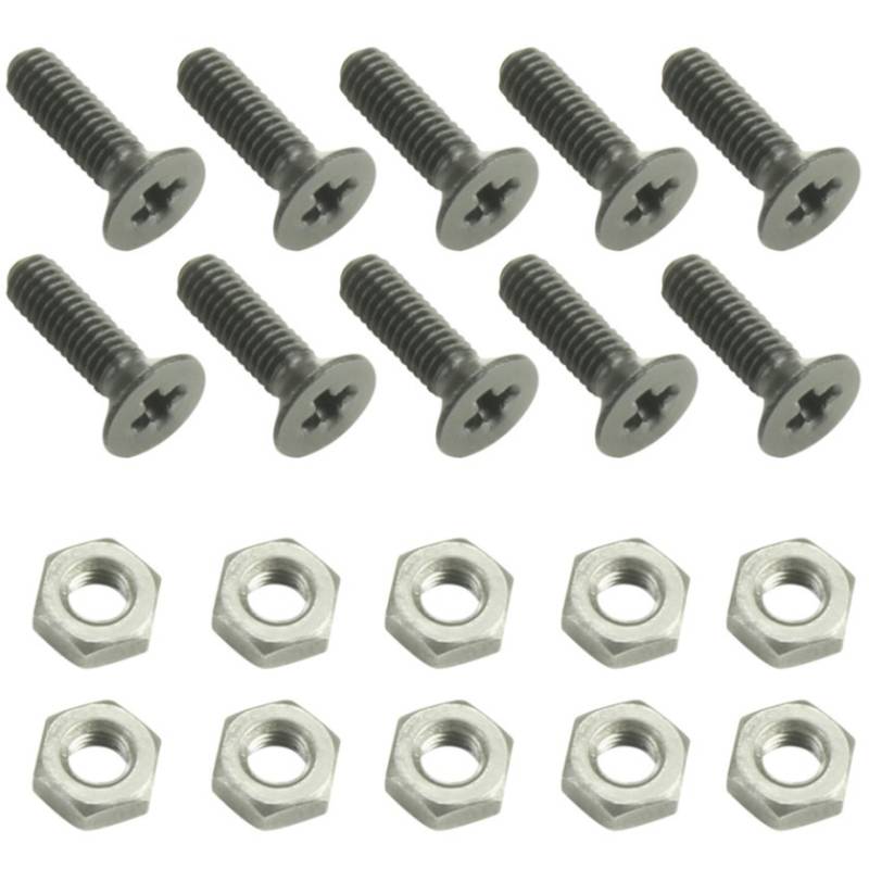 Ah Chassis M3x10mm Skruesæt - 10 Pack - Adam Hall