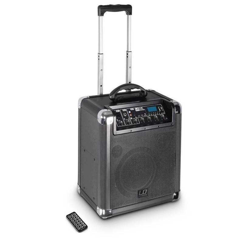Ld Battery Powered Bluetooth Loudspeaker With Mixer - Roadjack 10 - Ld Systems