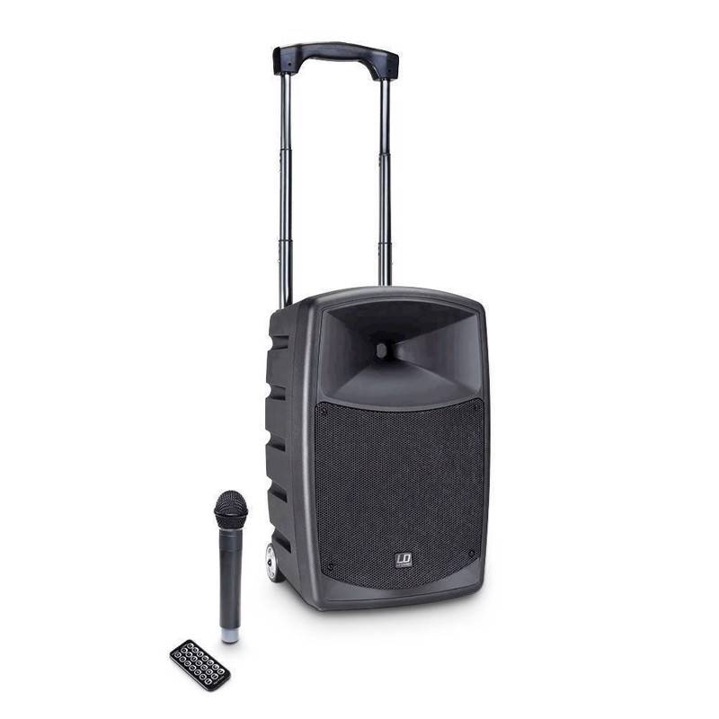 Ld Battery Powered Bluetooth Speaker With Mixer And Wireless Microphone - Roadbuddy 10 - Ld Systems