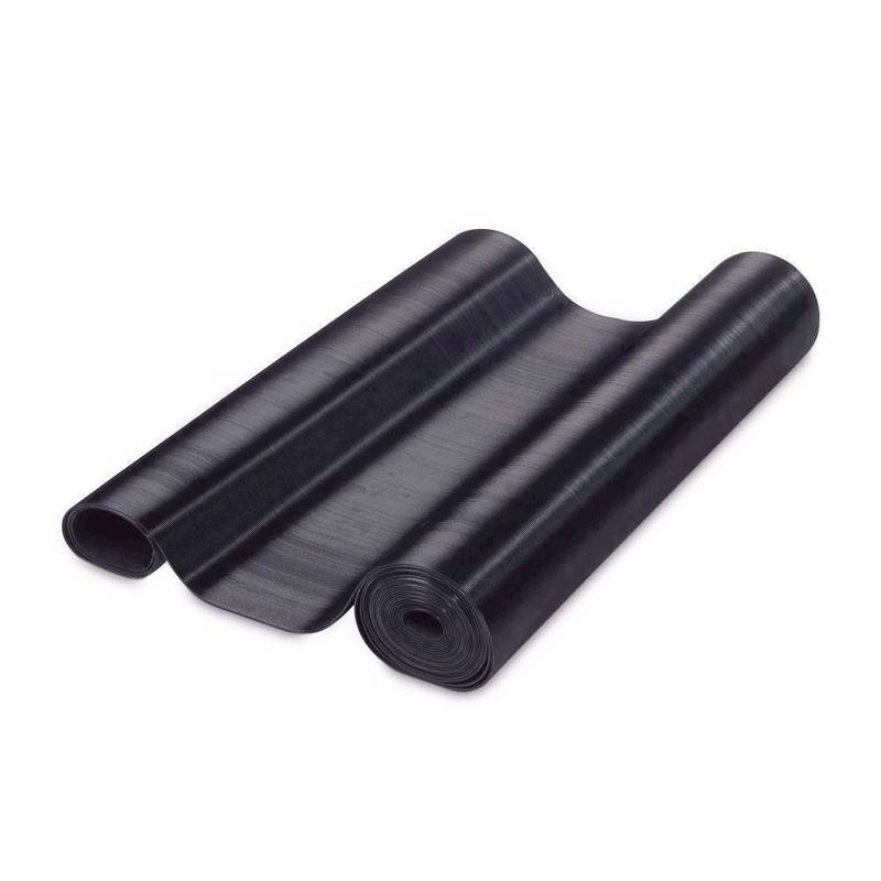 Adam Hall Fine Rib Rubber Mat Black 1 M X 8 M - 85900 B - Adam Hall Tilbehør