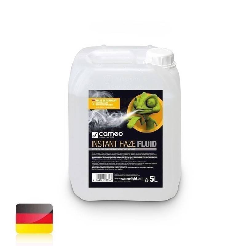 Cameo Special Oil Free Fluid For Cameo Instant Haze Machines 5 L - Instant Haze Fluid 5l