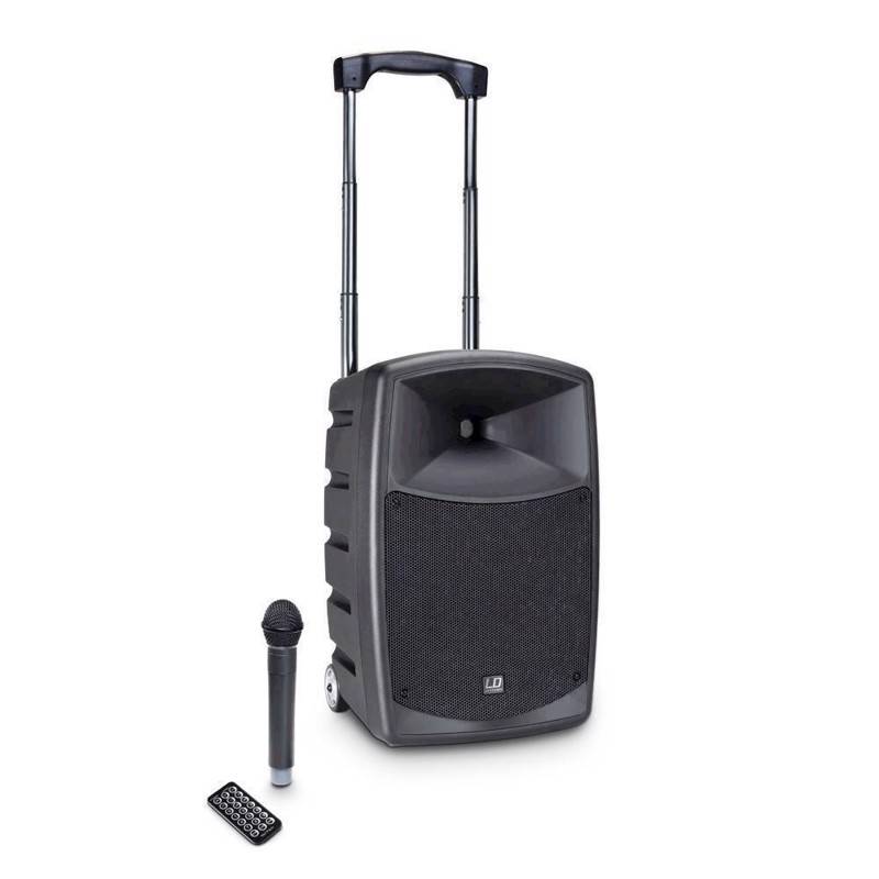 Ld Battery Powered Bluetooth Speaker With Mixer And Wireless Microphone - Roadbuddy 10 B6 - Ld Systems