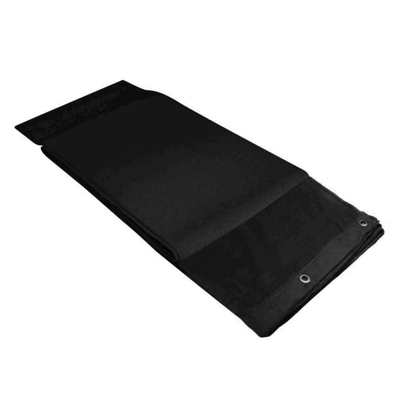 Deco Molton Bagtæppe. 160 G/M². 4 X 3 Meter (bxh). Sort - Adam Hall Tilbehør