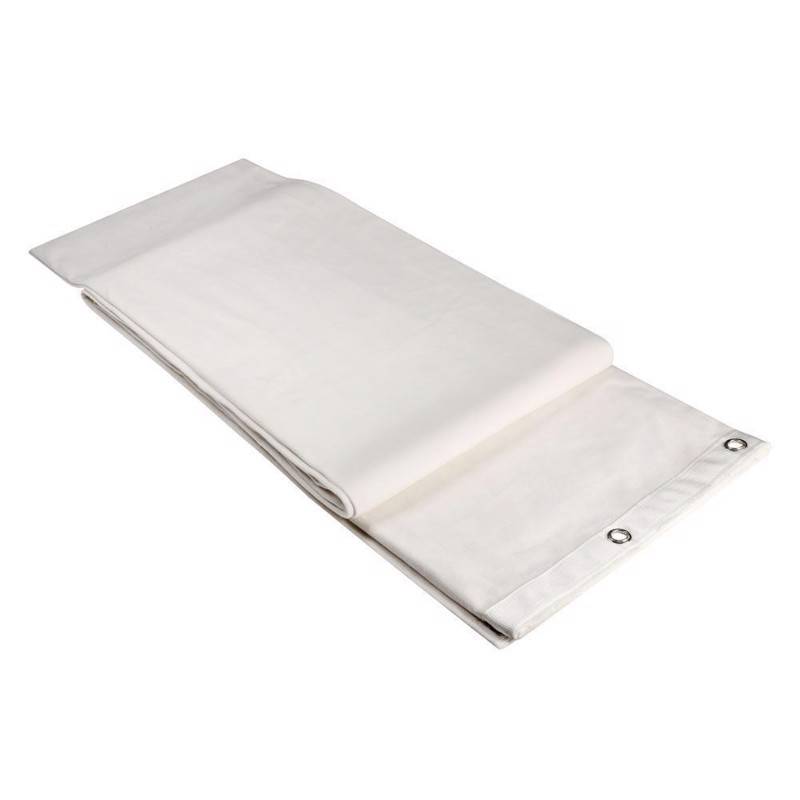 Akustisk Molton Bagtæppe. 500 G/M².  3 X 3 Meter (bxh). Creme Hvid - Adam Hall Tilbehør
