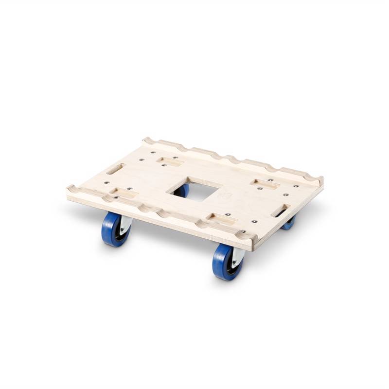 Adam Hall Accessories Eurotruss Roll Board 381044 - Eurotruss Roller Board With 4 X 100 Mm Rolls - Adam Hall Tilbehør