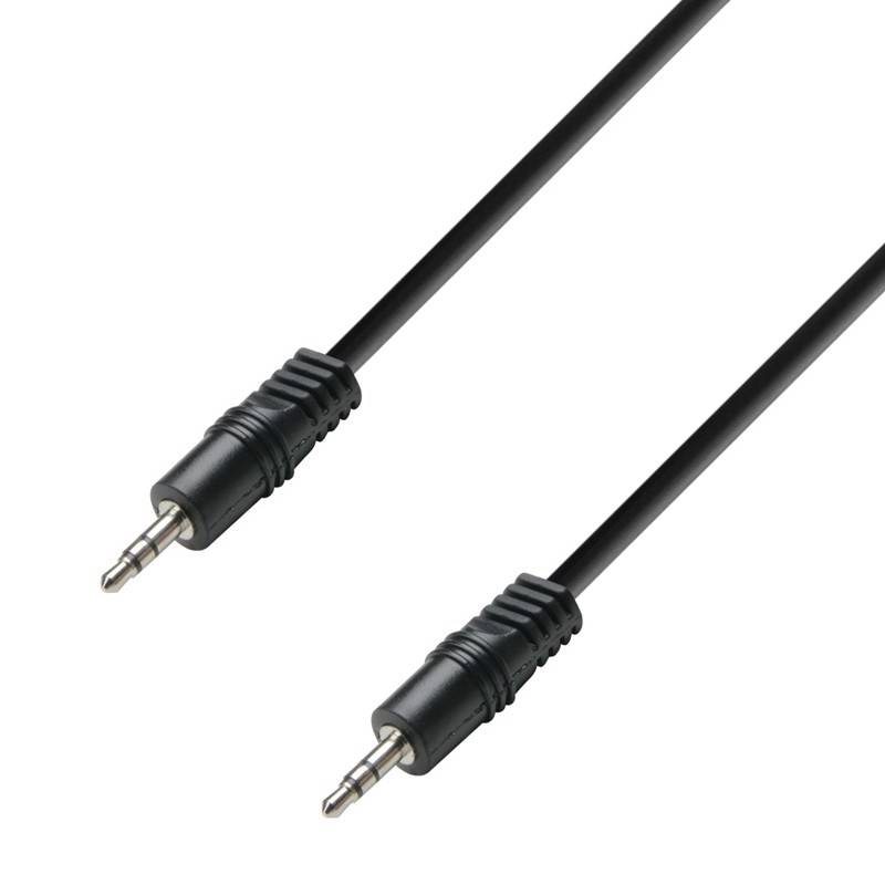 Adam Hall Cables K3 Bww 0600 - 3.5 Mm Stereo Jack To 3.5 Mm Stereo Jack 6.0 M - Adam Hall Kabler