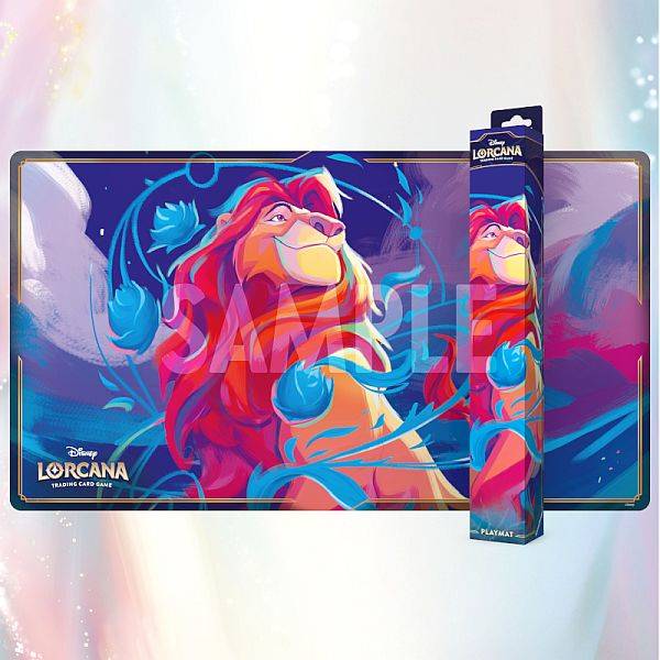 Spillemã¥tte (playmat) - Disney Lorcana Tcg: Set 09 - Fabled: Mufasa - Ruler Of Pride Rock - !kort Tilbehã¸r