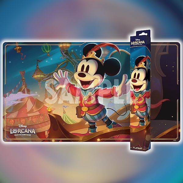 Spillemã¥tte (playmat) - Disney Lorcana Tcg: Set 10 - Whispers In The Well: Mickey Mouse - !kort Tilbehã¸r