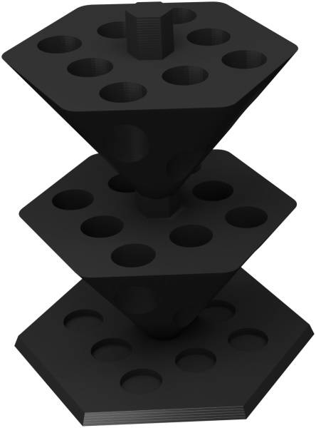 Feldherr - Brush Holder Gyro (black) - !hobbyudstyr - Andre