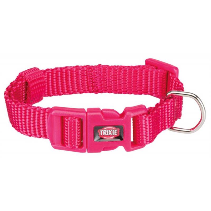 Nylon Halsbånd, Fuchsia, 25-40 Cm , 15 Mm - Trixie