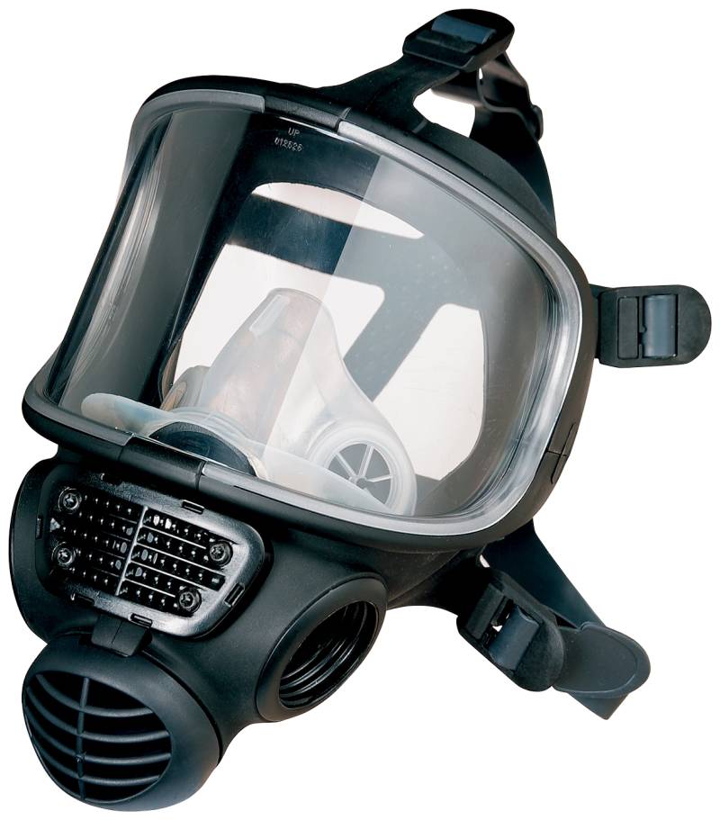Helmasket åndedrætsværn Medium/Stor Ff-302 - 3m Sikkerhed