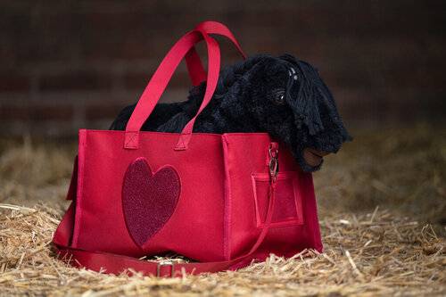 Transporttaske Til Hkm Cuddle Pony - Rød - Hkm Kids