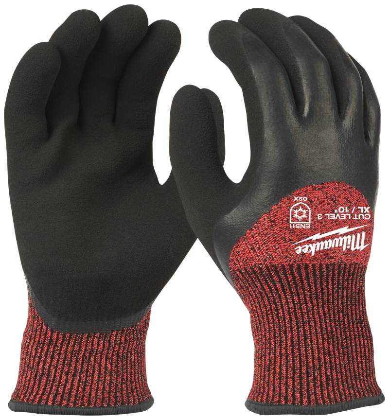 Arbejdshandsker Vinter Skæref. Lev.3 10/Xl, 12 Par - Milwaukee
