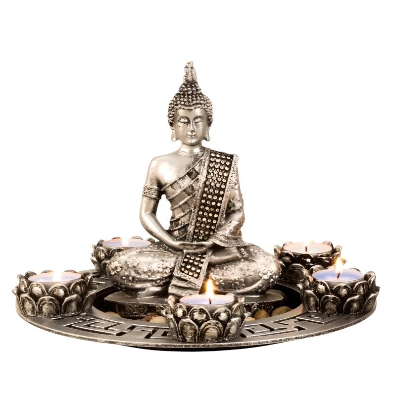 Buddha Sæt Til Fyrfadslys