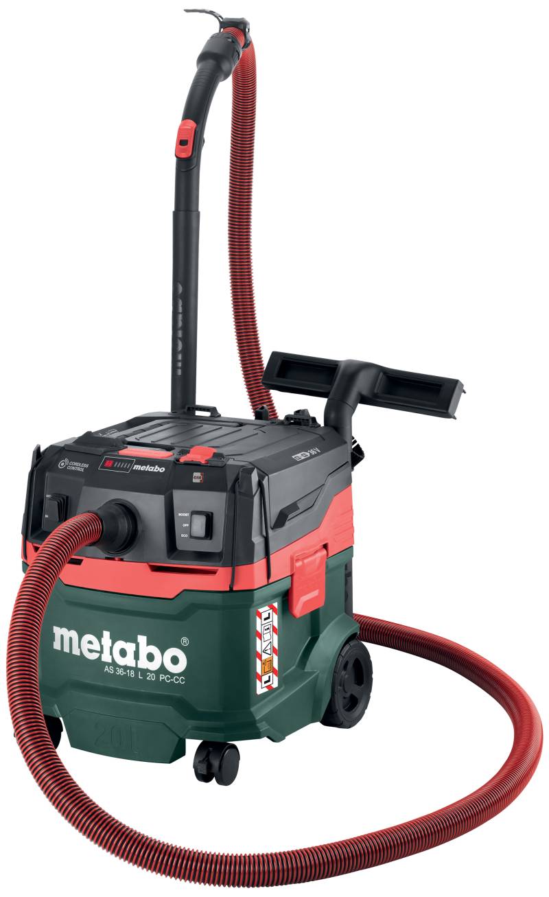 Støvsuger As 36-18 L 20 Pc Cc 18v Solo - Metabo