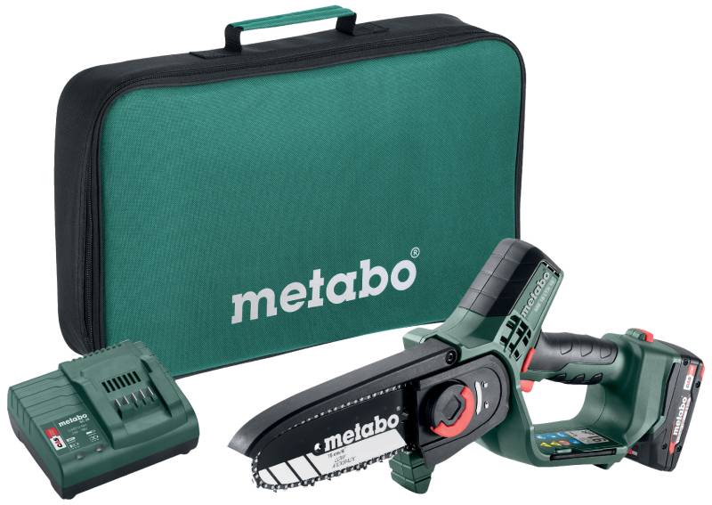 Grensav/Mini-Motorsav 15cm 2ã—18v/2,0ah Ms 18 Ltx15 - Metabo