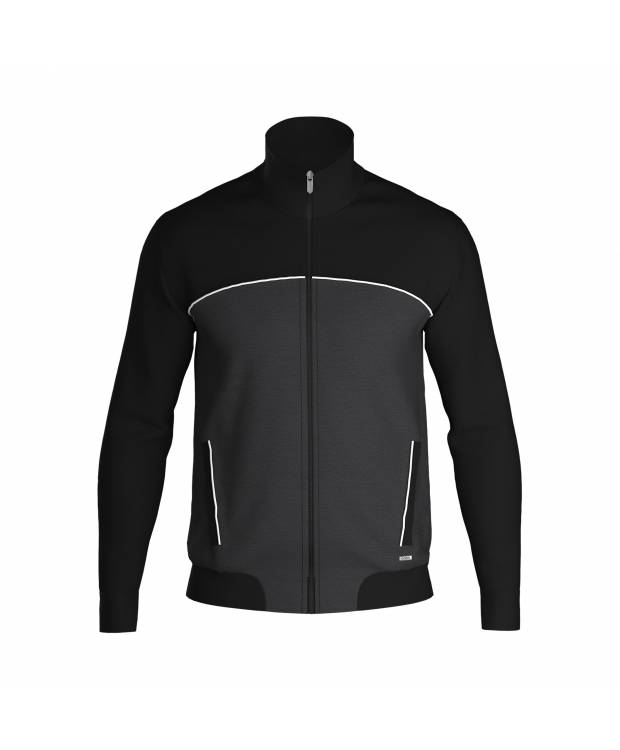 Boss Tracksuit Jakke I Sort Til Herre