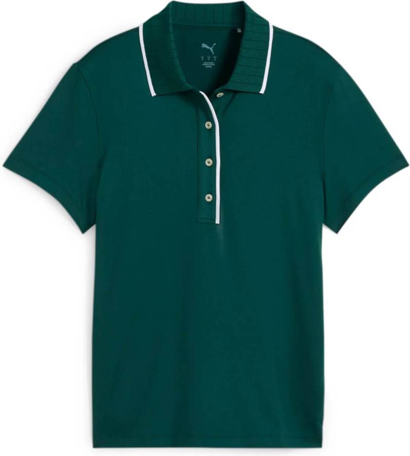 Puma Cloudspun Bridges Dame Poloshirt - Dark Myrtle - Str. Xs