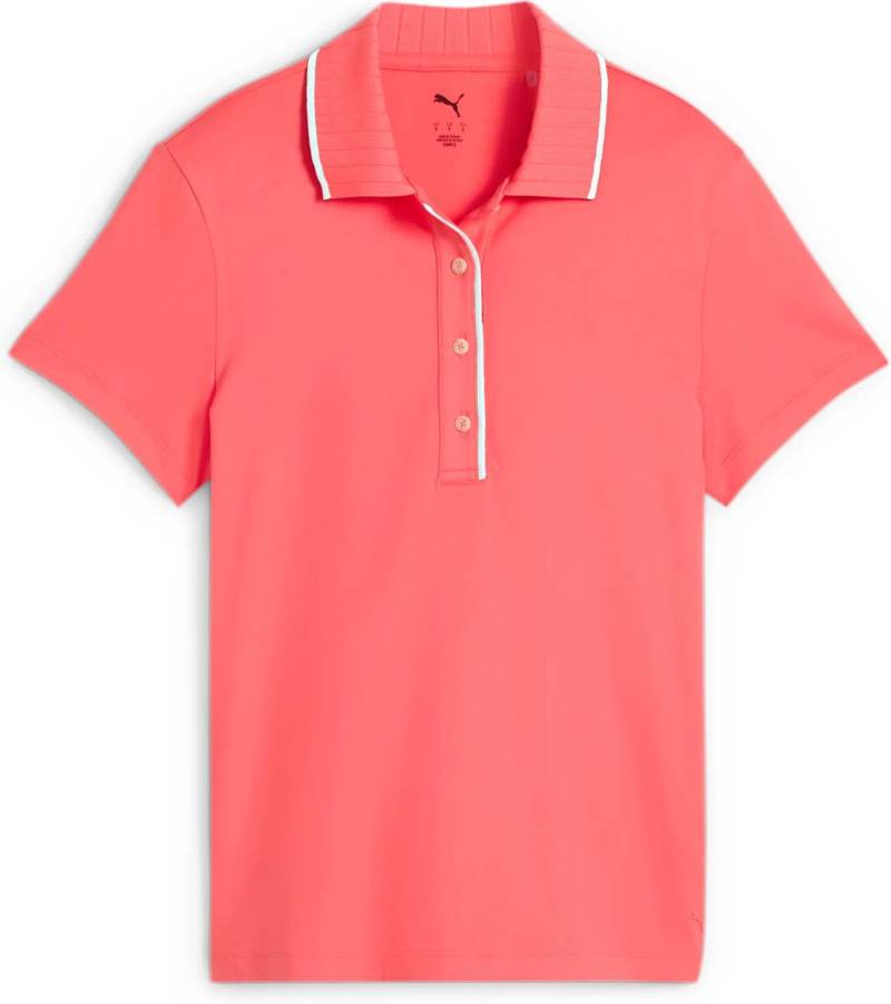 Puma Cloudspun Bridges Dame Poloshirt - Peach Frost - Str. M