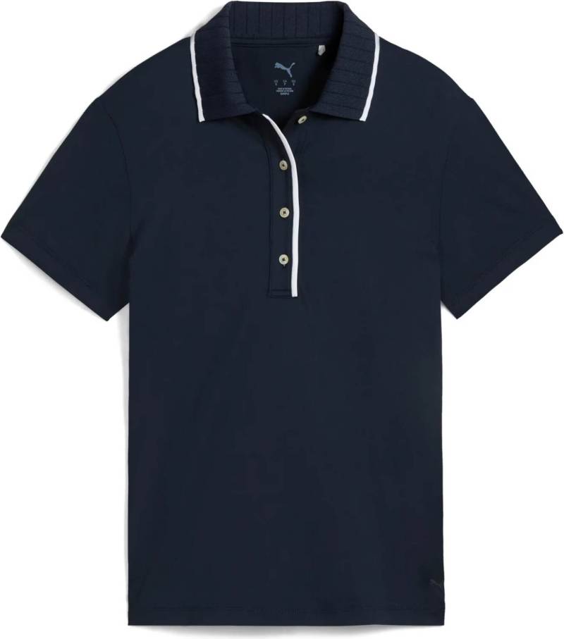 Puma Cloudspun Bridges Dame Poloshirt - Deep Navy - Str. Xxl