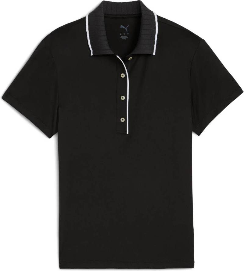 Puma Cloudspun Bridges Dame Poloshirt - Puma Black - Str. S