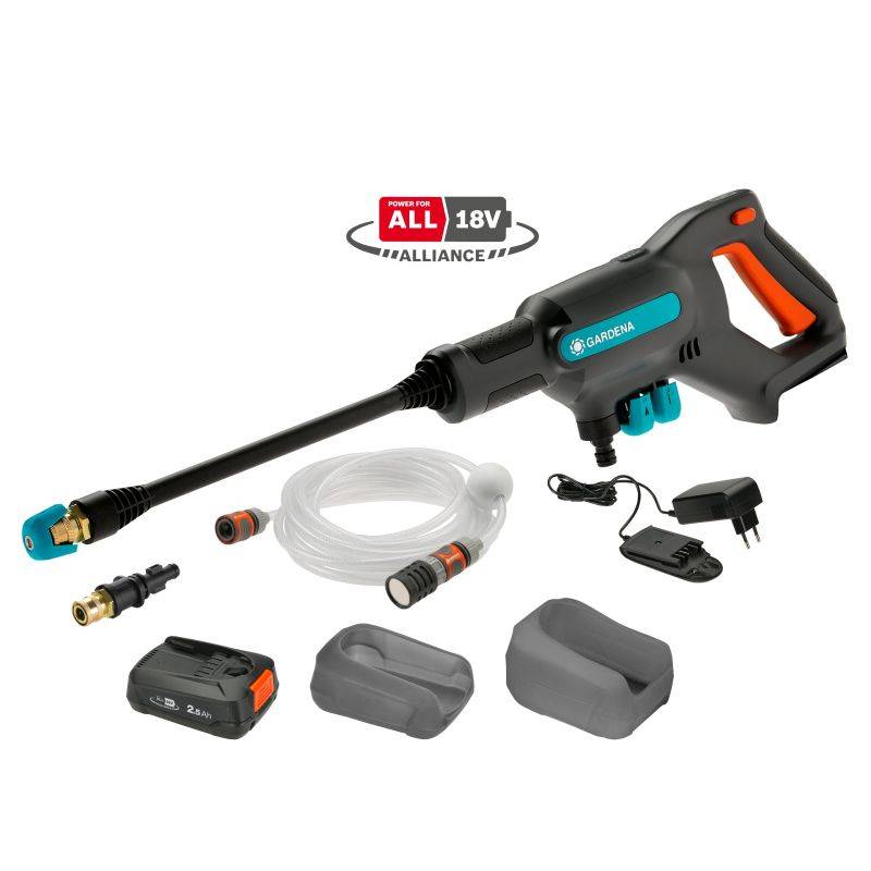 Gardena Batteridrevet Højtryksrenser Aquaclean 24/18v, Sæt - 14800-20