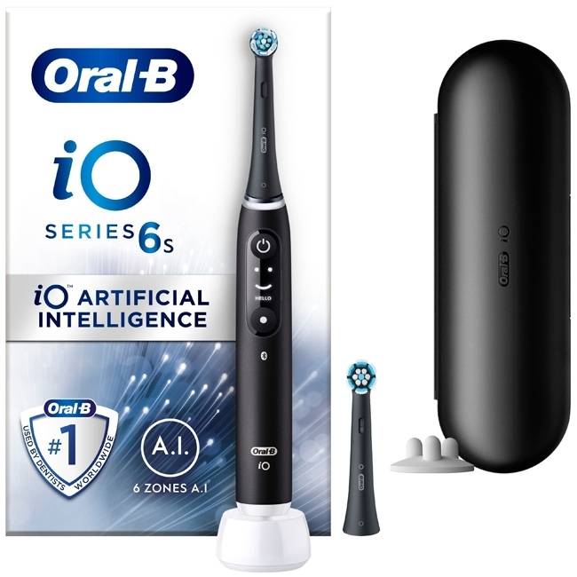 Oral-B Io Series 6s El-Tandbørste - Black Lava