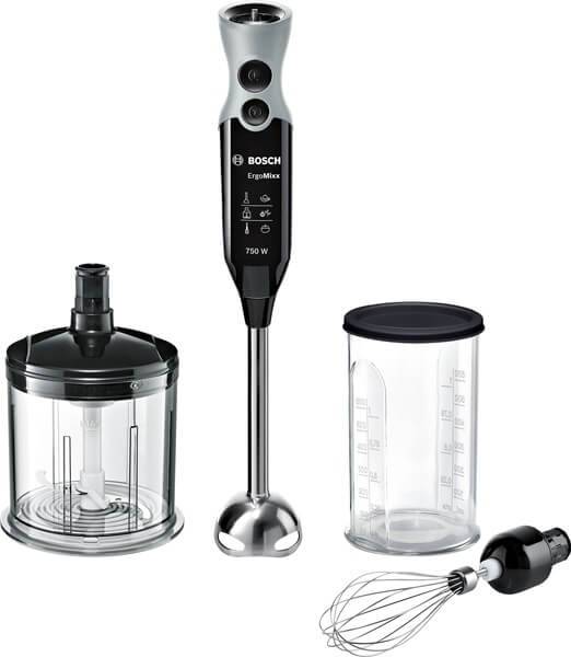 Bosch Stavblender M/Hakker Og Piskeris Stål