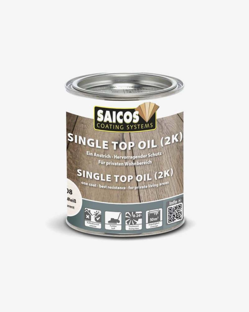 Single Top Oil 2k - Deep Brown - 0.375l - Saicos